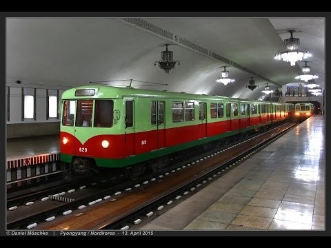 PYONGYANG METRO (COMPLETE) - Beide Linien der U-Bahn in Pyongyang (13.04.20