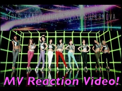 Girl's Generation ( SNSD ) \Galaxy Supernova\ MV Reaction Video