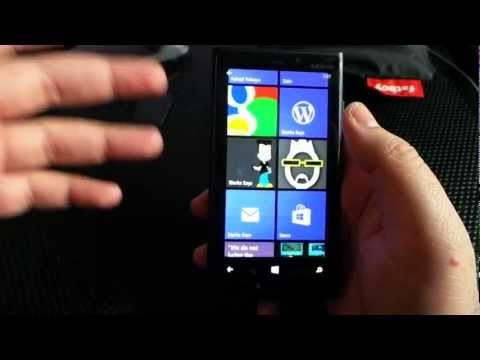 Nokia Lumia 920 hands on review by Slorks