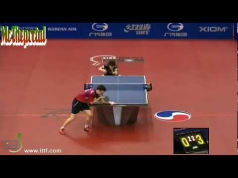 Table Tennis - Korea Open 2013 - Morizono Vs Gauzy - (U21 QF)