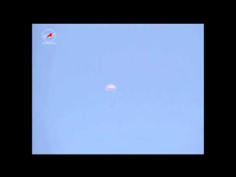 Expedition 27 Crew Lands Safely in Kazakhstan