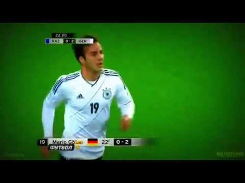 Mario GÃ¶tze Goal ( Kazakhstan 0 - 2 Germany ) 22/03/2013 HD