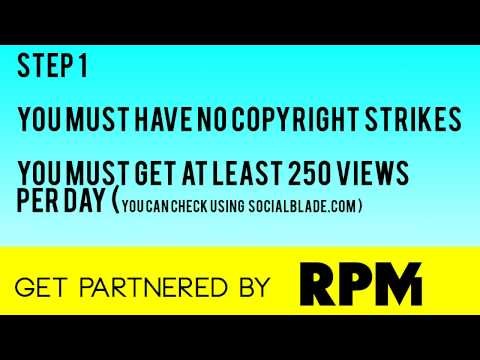 HOW TO GET PARTNERED THE EASY WAY (2013) - RPM Sports
