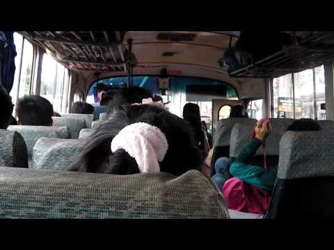 Laos intercity bus bus