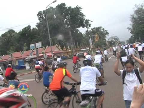 Lao NEWS on LNTV: Lao National Sport-Physical Day celebrates.16/7/2014