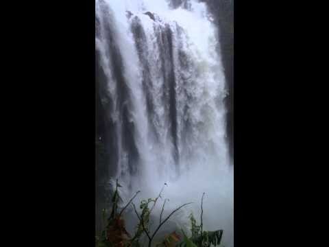 tad gneaung waterfall in laos