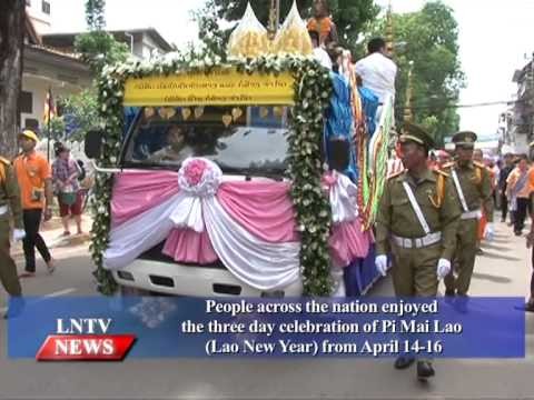 Lao NEWS on LNTV: People across the nation enjoyed the three day celebratio