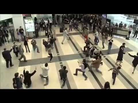 Beirut Duty Free Rocks Airport with Dabke Dance - Flash Mob | Ø¯Ø¨ÙƒØ© ÙÙŠ