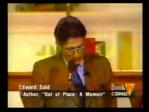 Edward Said on Out of Place: A Memoir - Early Years in Palestine