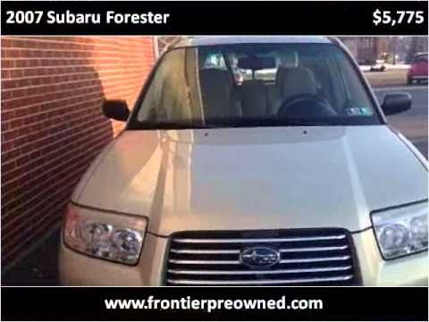 2007 Subaru Forester Used Cars Lebanon PA