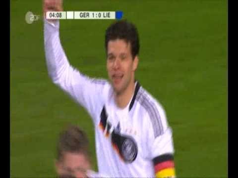 Germany- Liechtenstein-Ballack