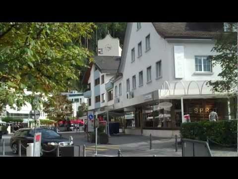 Walking around Liechtenstein
