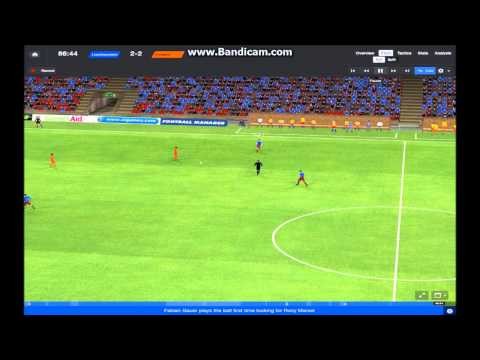 Football Manager 2014 - Stefan de Vrij own goal vs Liechtenstein