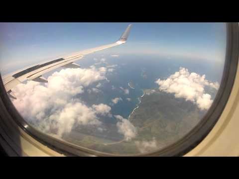Flying over Liberia Costa Rica