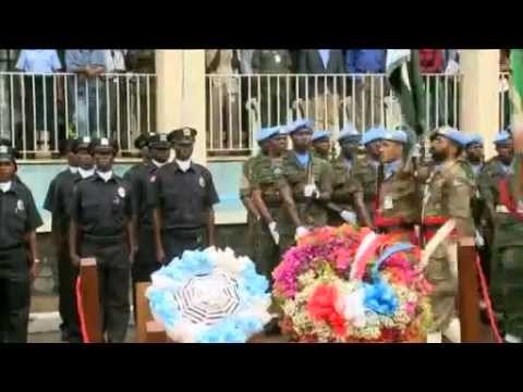 International Day of UN Peacekeepers 2012 in Liberia
