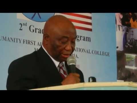 AMJ Liberia - Humanity First Graduation - Keynote address by Vice President
