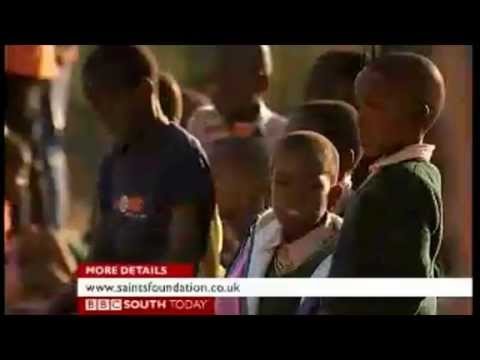 BBC News Promo of Saints Foundation and Kick4Life Tour to Lesotho