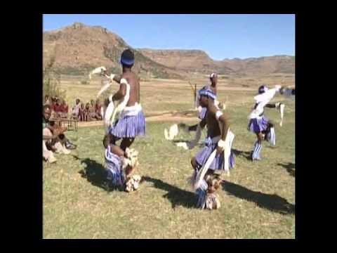 Traditional Lesotho Boys Dancing & Singing