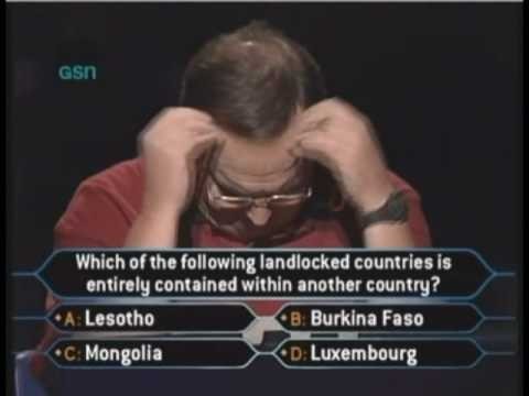 Kim Hunt's Million Dollar Question - Who Wants to be a Millionaire [Cla
