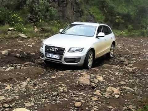 Audi Q5 Offroad up Sani Pass, Southern Africa