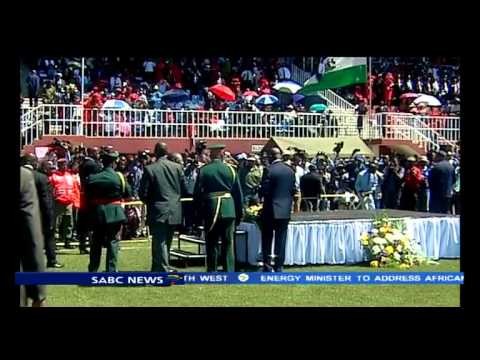 Vuyo Mvoko on Mosisili's inauguration