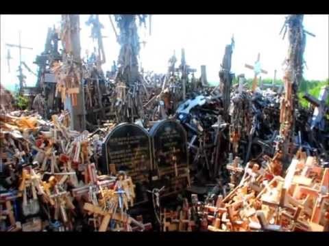 Exploring the Hill of Crosses in Lithuania