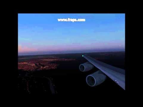 FS2004 | Tallinn - Luxembourg | Boeing 747 -400F | Cargolux