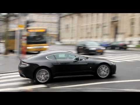 Aston-Martin V8 Vantage S on Luxembourg