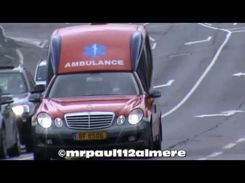 *COLLECTIE*  Mercedes BenzAmbulance Incendie Sauvetage Luxembourg
