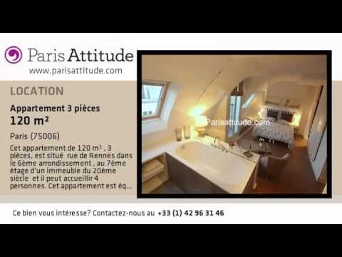 Appartement 2 Chambres Ã  louer - Jardin du Luxembourg
