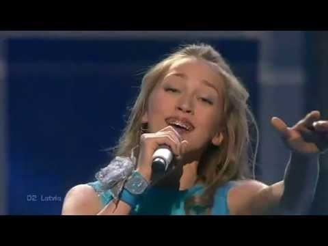 Junior Eurovision 2011 Latvia: Amanda BaÅ¡makova - Moondog (LIVE JESC) 13th