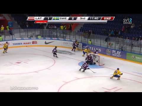 Latvia - Sweden 1:5 IIHF WJC 2013; 29.12.2012