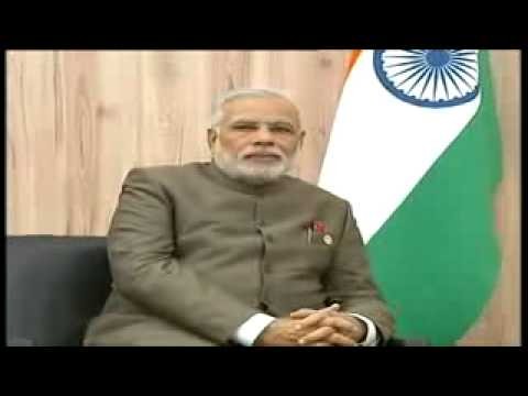PM Narendra modi interacted in hindi with Russian president Vladimir putin