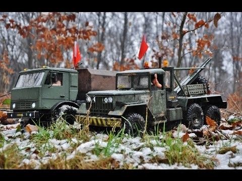 RC Kamaz 4350 and M62 scale drive