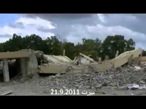 NATO Bombing Schools in Sirte 09.2011