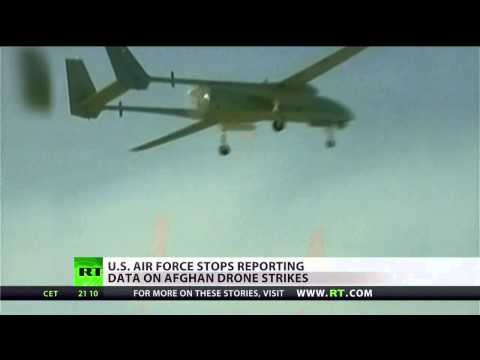 Air Force won't disclose Afghan drone strikes