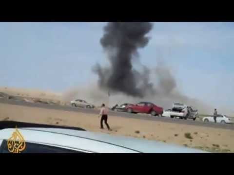 Libya- Missile Strike on Brega - YouTube