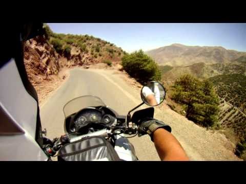 Morocco - part of High Atlas by motorcycle