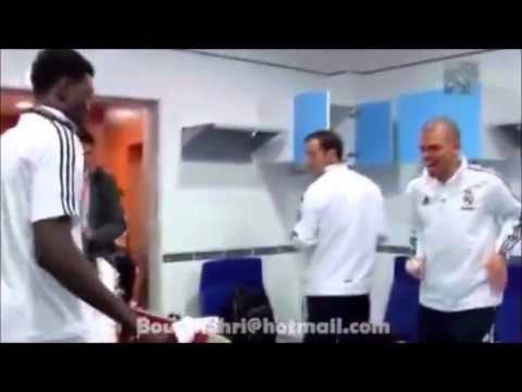 Ramos Pepe and Adebayor dance Chaabi Marocain
