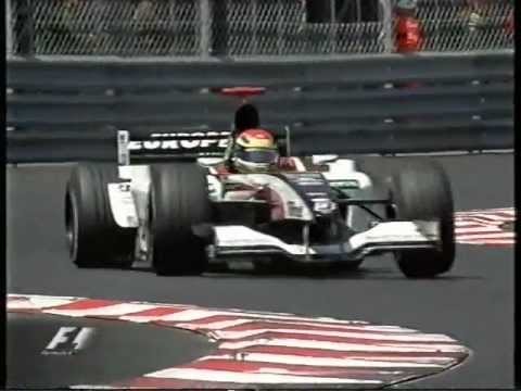 F1 Monaco 2003 Saturday Qualifying - Justin Wilson Lap