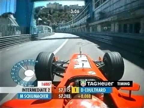 F1 Monaco 2002 Qualifying - Schumi Onboard