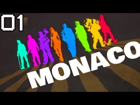 Let's Play Monaco Co-Op - Episode 01 | Prison Break!