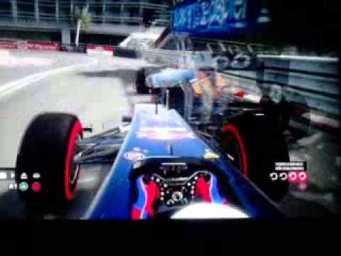 F1 2012 [PS3] Kovalainen auf dem Kopf in Monaco
