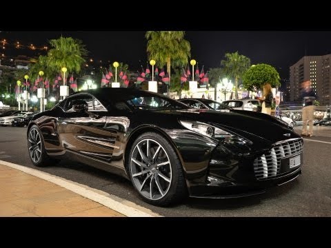 Aston Martin One 77 - Driving around in Monaco!