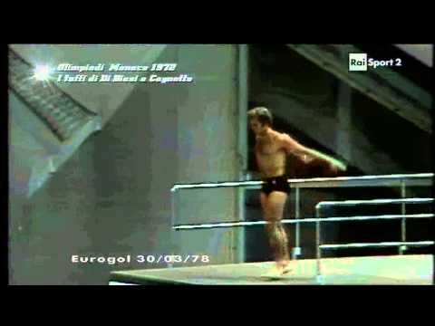 I tuffi di Dibiasi e Cagnotto dalla piattaforma 10 metri maschile - Monaco 