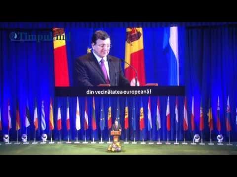 Barroso aÈ™teaptÄƒ R.Moldova Ã®n familia È›Äƒrilor europene
