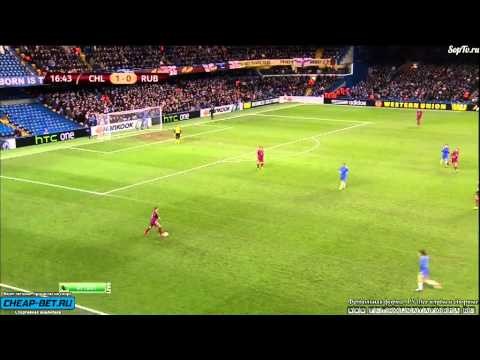 Fernando Torres Goal | Chelsea 1-0 Rubin Kazan [04.04.2013] FULL HD
