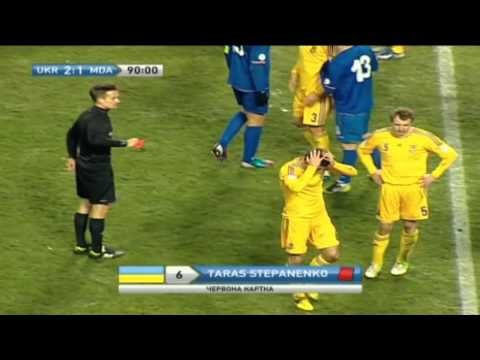 Kung Fu In Football - Ukraine vs Moldova (Funny)
