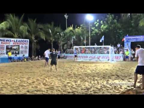 Pattaya Beach Football Cup 2014 Semi Finals