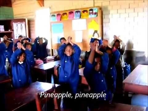 Singing at SOS School Antsirabe in Madagascar